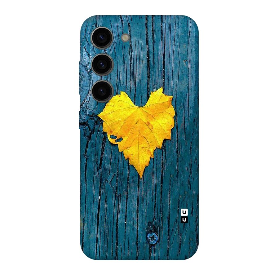 Yellow Leaf Original Polycarbonate Back Case for Galaxy S23