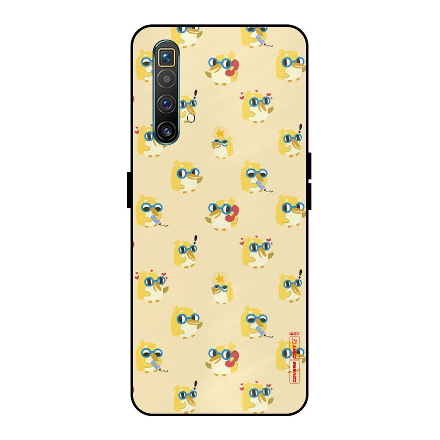 Yellow Parrot Metal Back Case for Realme X3