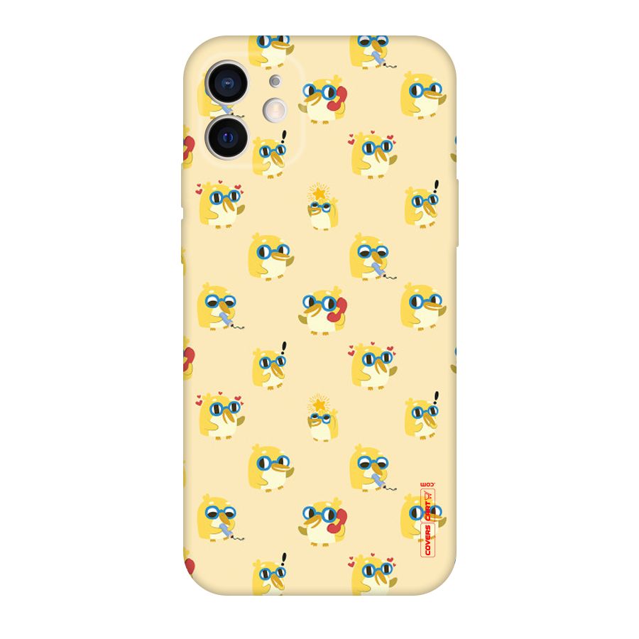 Yellow Parrot Original Polycarbonate Back Case for iPhone 12