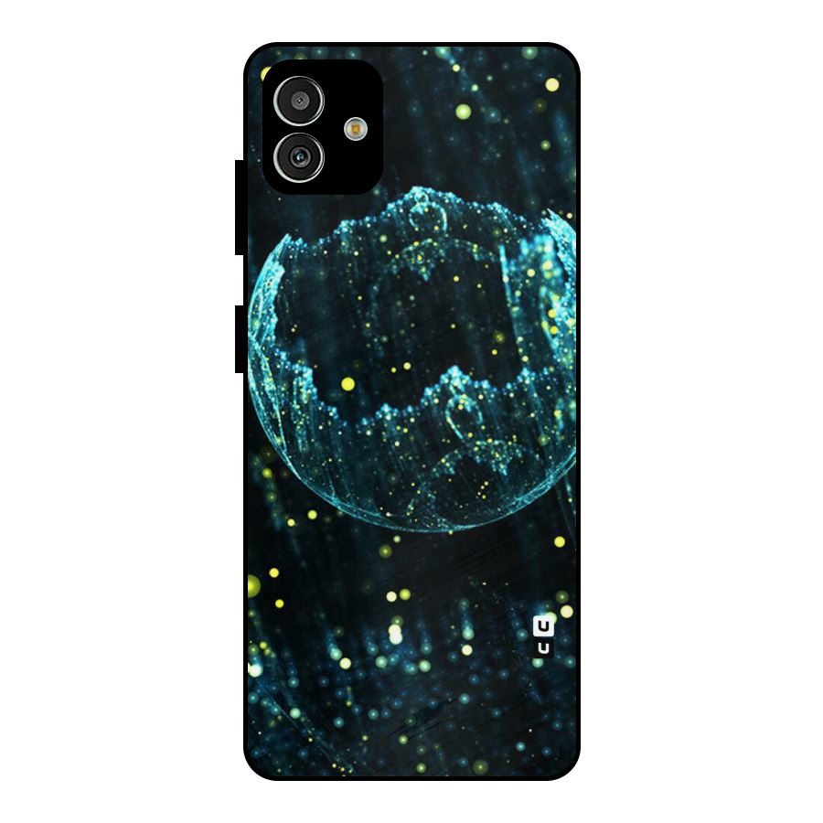 Yellow Rain Metal Back Case for Galaxy M13 5G