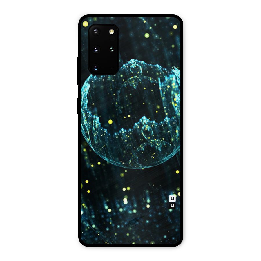 Yellow Rain Metal Back Case for Galaxy S20 Plus