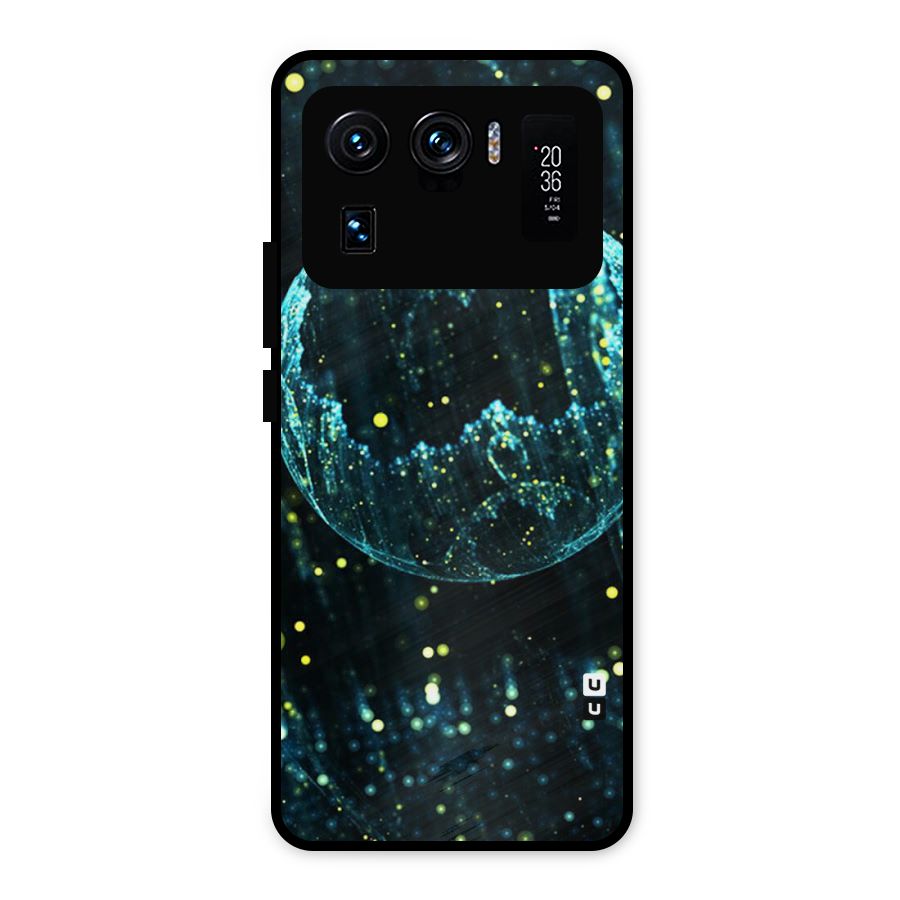Yellow Rain Metal Back Case for Mi 11 Ultra