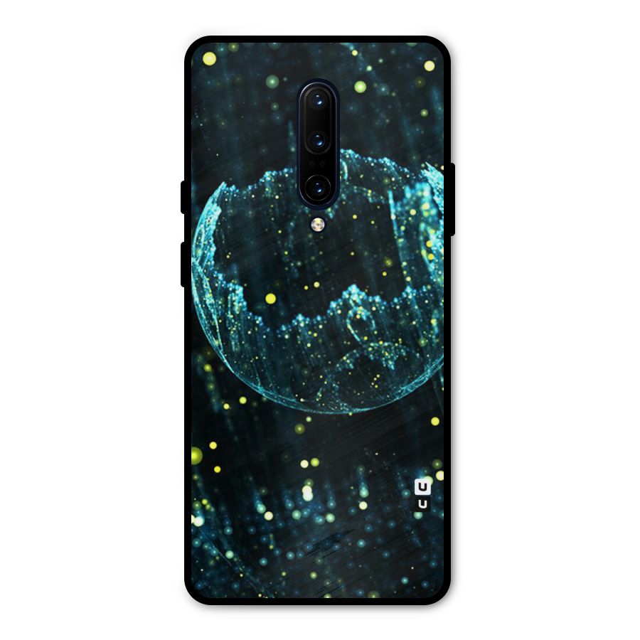 Yellow Rain Metal Back Case for OnePlus 7 Pro