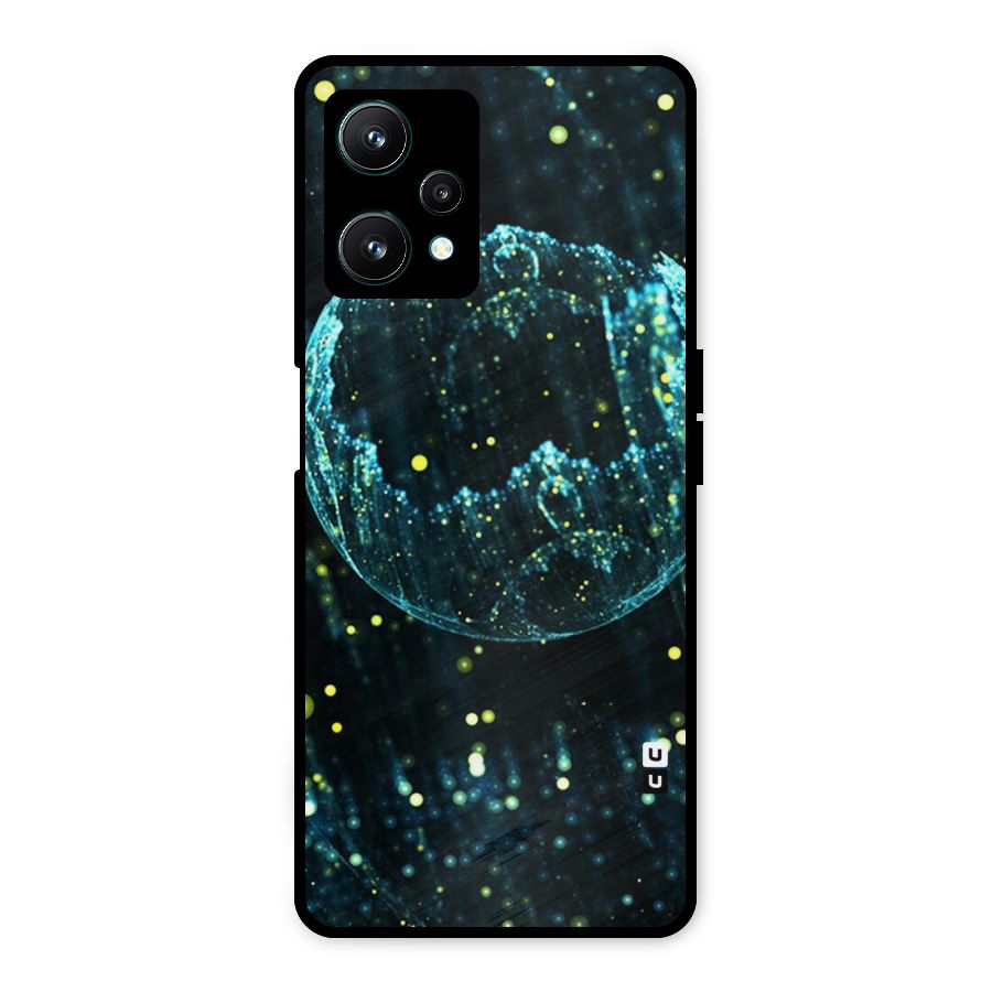 Yellow Rain Metal Back Case for Realme 9 Pro 5G