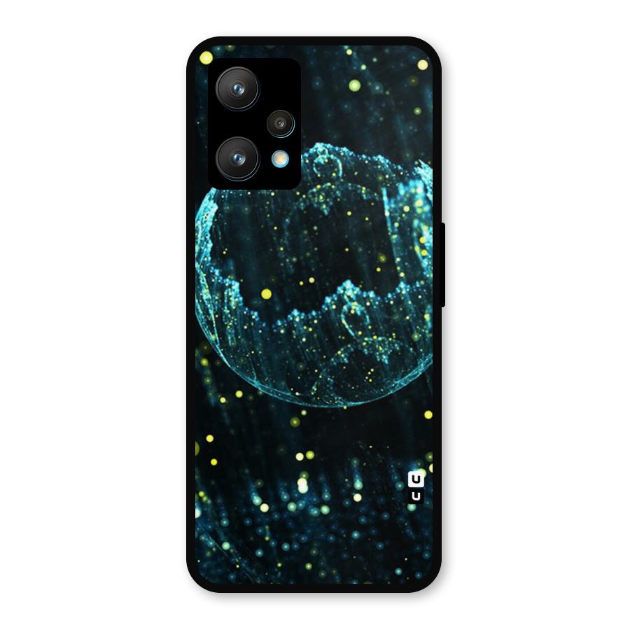 Yellow Rain Metal Back Case for Realme 9 Pro Plus 5G