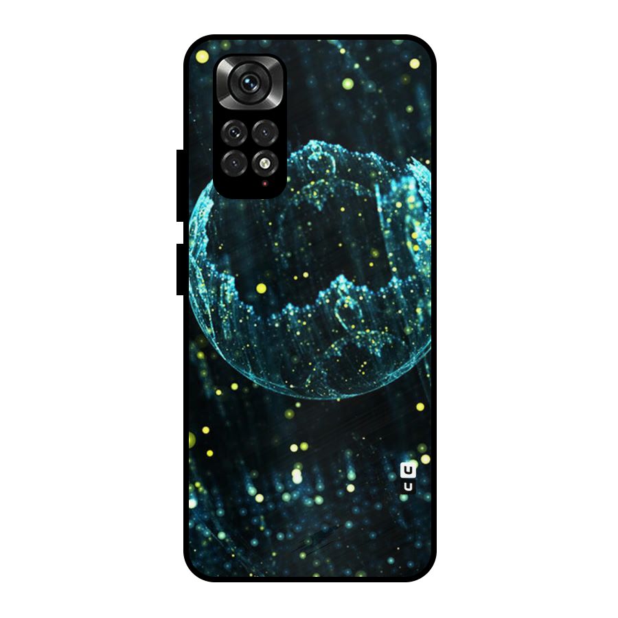 Yellow Rain Metal Back Case for Redmi Note 11 Pro Plus 5G