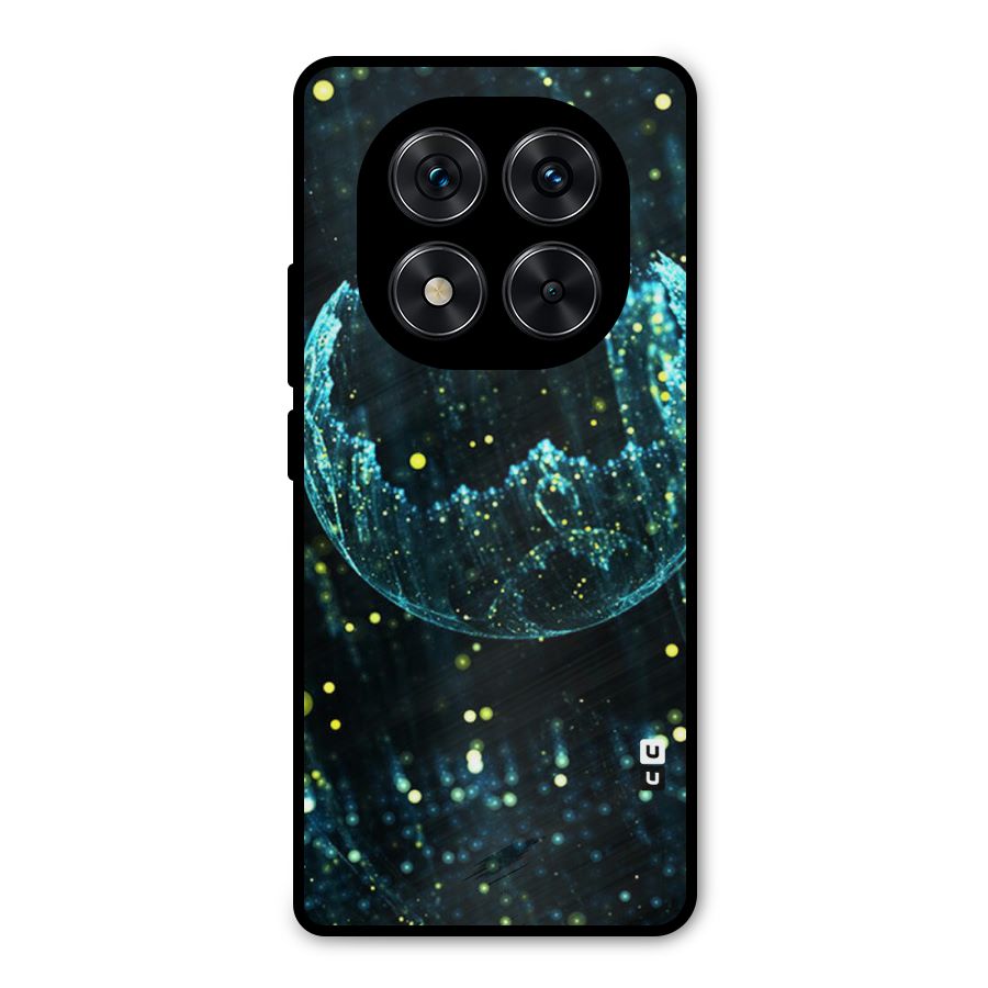 Yellow Rain Metal Back Case for Redmi Note 14 Pro 5G