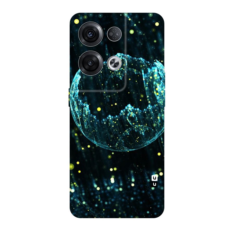 Yellow Rain Original Polycarbonate Back Case for Oppo Reno8 Pro 5G