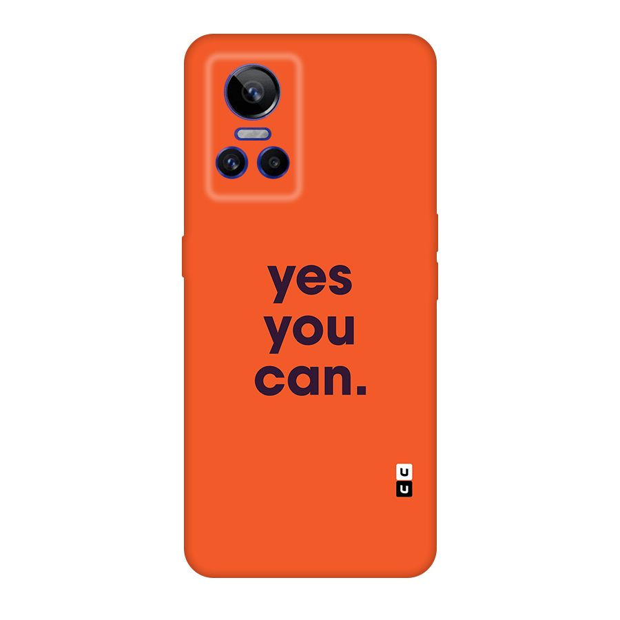 Yes You Can Minimal Typography Original Polycarbonate Back Case for Realme GT Neo 3