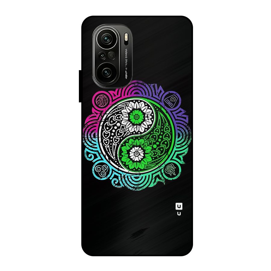 Yin and Yang Colorful Mandala Metal Back Case for Mi 11x