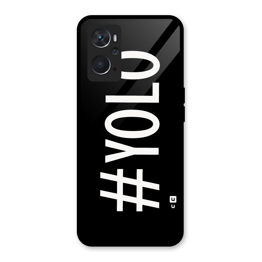 Yolo Glass Back Case for Oppo K10 4G