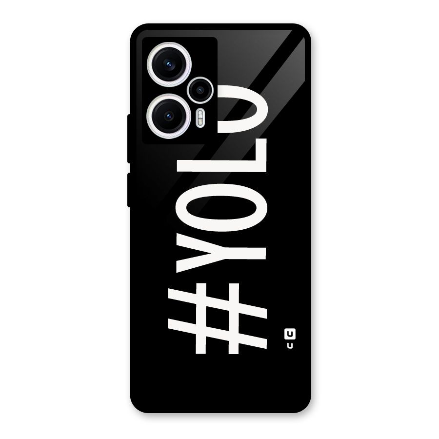 Yolo Glass Back Case for Poco F5