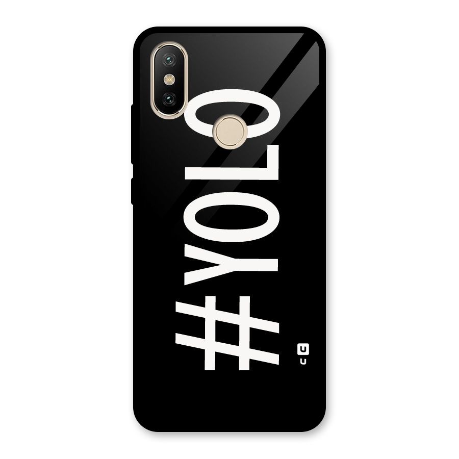 Yolo Glass Back Case for Redmi A2