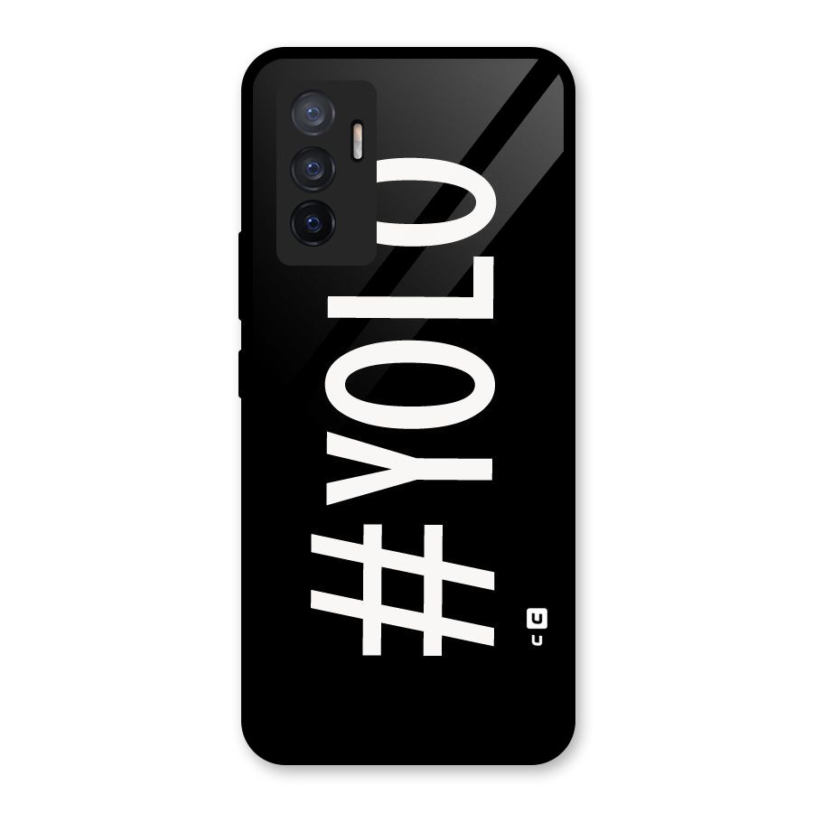 Yolo Glass Back Case for Vivo V23e