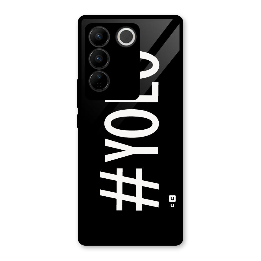 Yolo Glass Back Case for Vivo V27