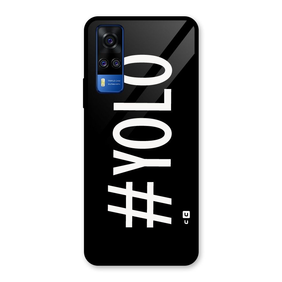 Yolo Glass Back Case for Vivo Y31