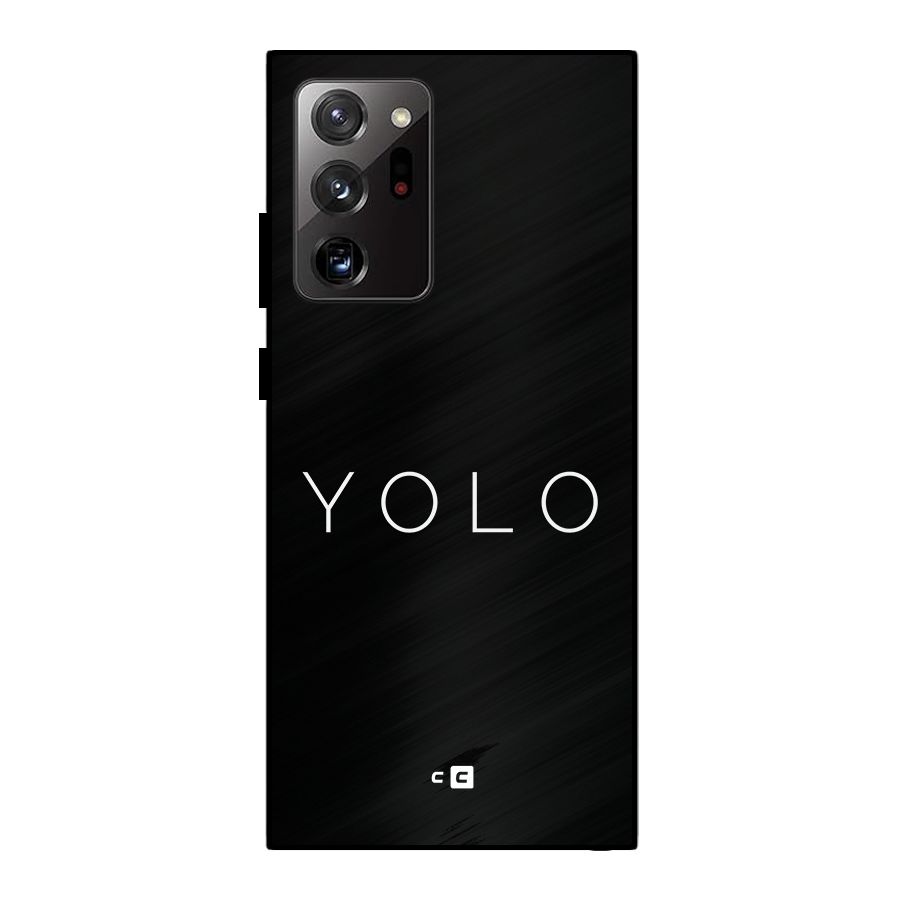 Yolo Is Truth Metal Back Case for Galaxy Note 20 Ultra 5G