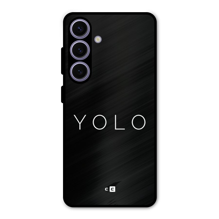 Yolo Is Truth Metal Back Case for Galaxy S24
