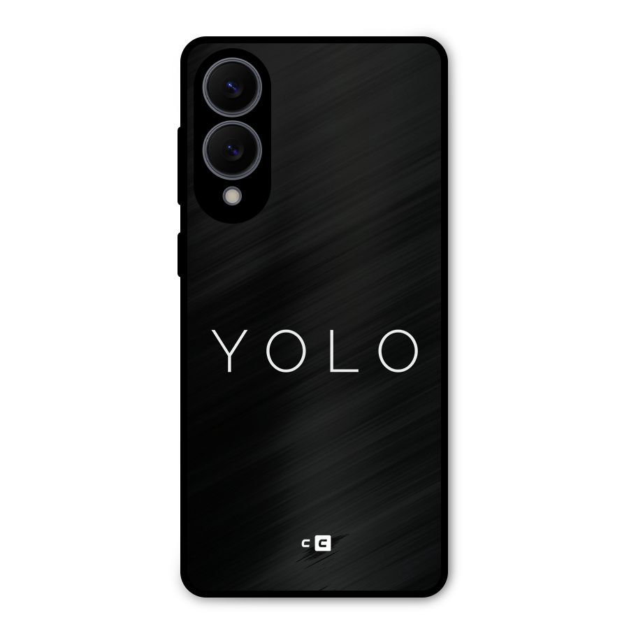 Yolo Is Truth Metal Back Case for Galaxy S25 Edge