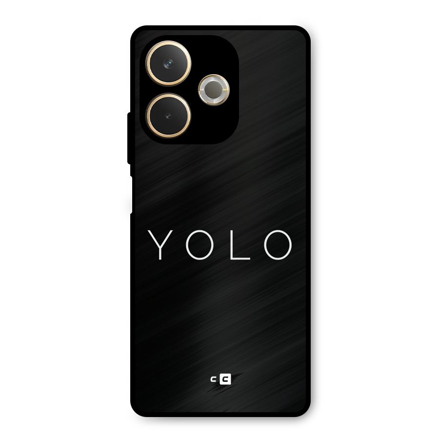 Yolo Is Truth Metal Back Case for Oppo A5 Pro