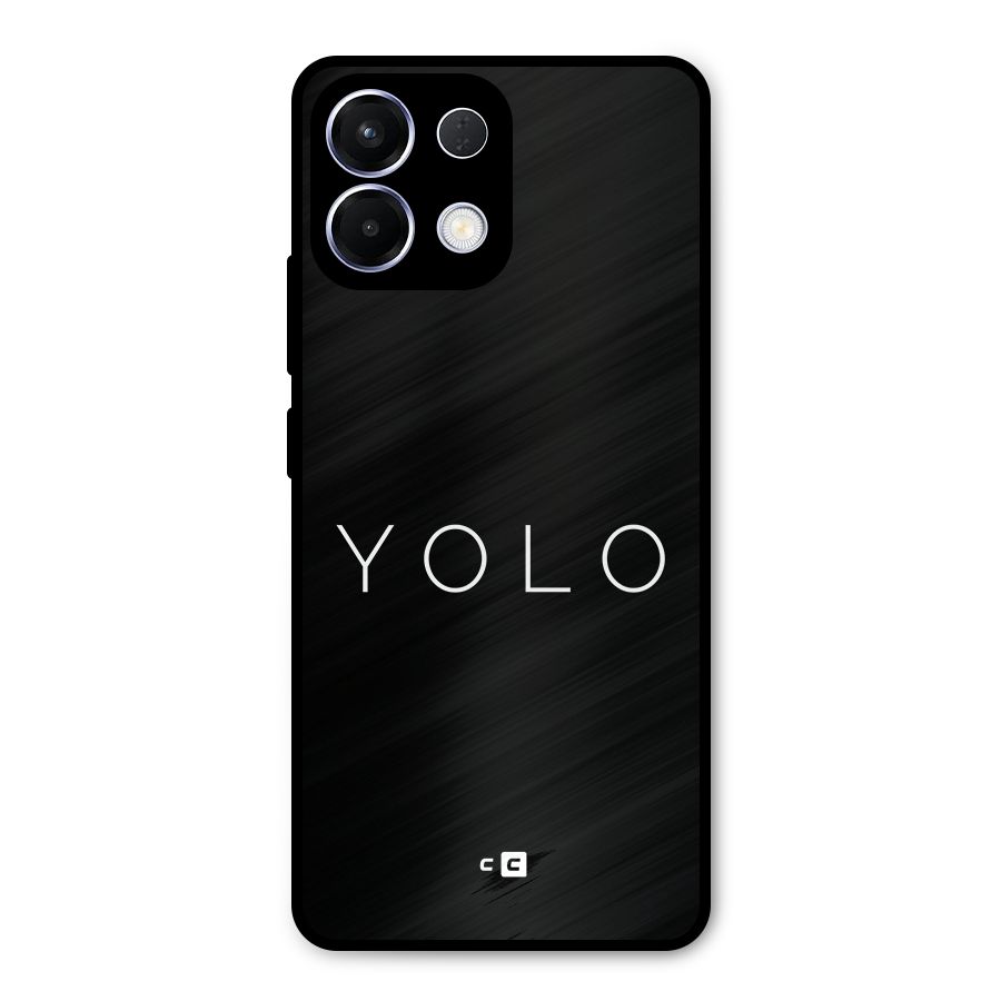Yolo Is Truth Metal Back Case for Oppo K13
