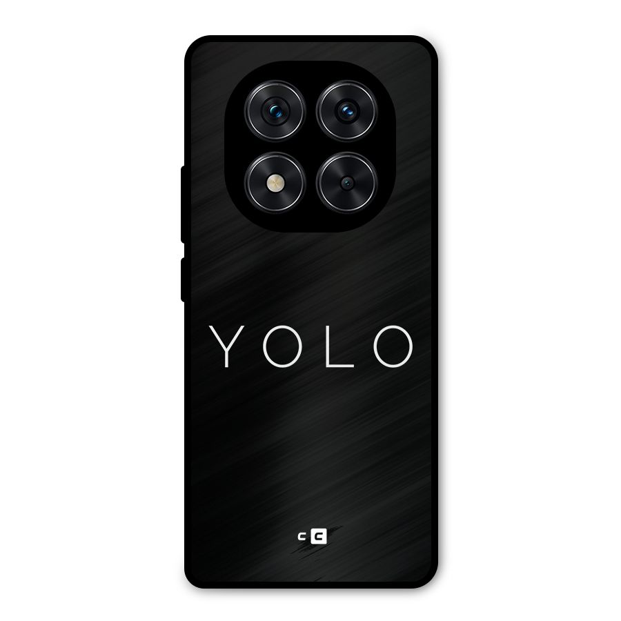 Yolo Is Truth Metal Back Case for Poco X7