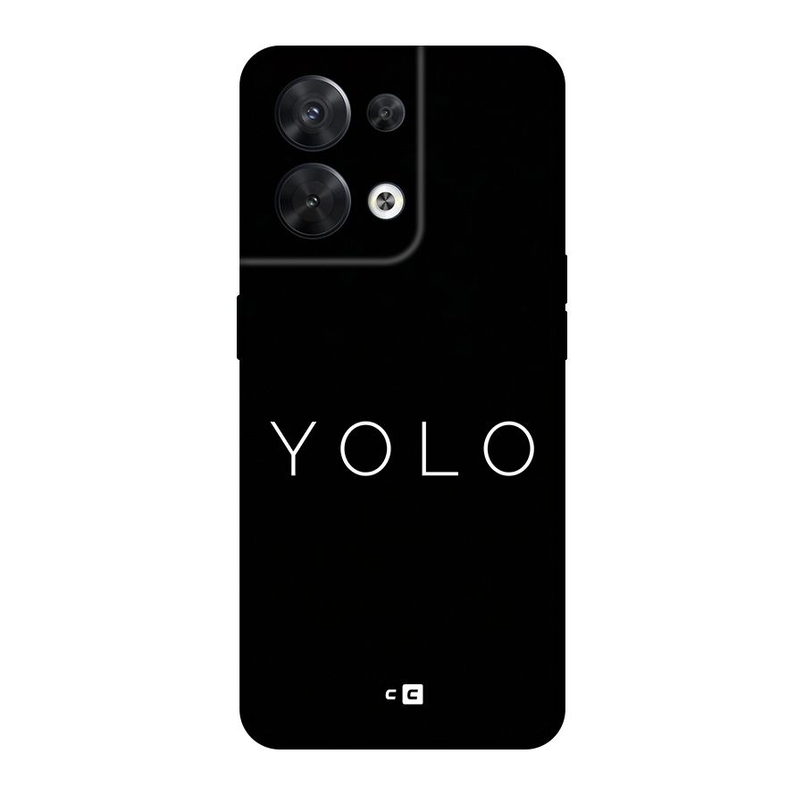Yolo Is Truth Original Polycarbonate Back Case for Oppo Reno8 5G