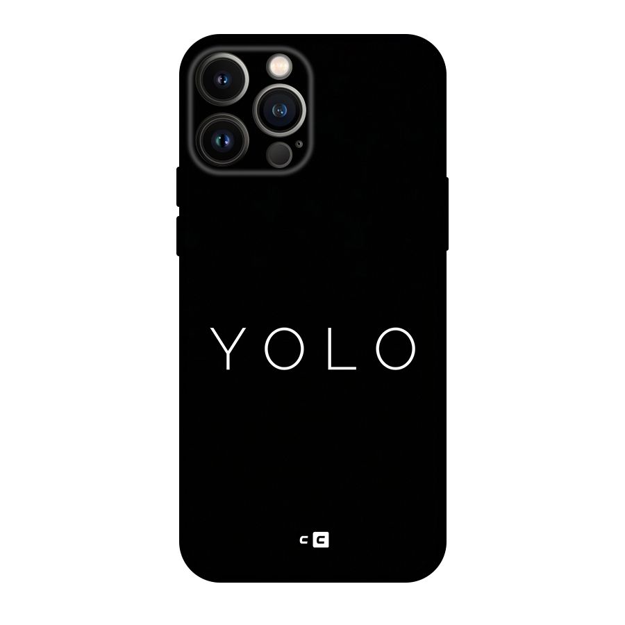 Yolo Is Truth Original Polycarbonate Back Case for iPhone 13 Pro Max