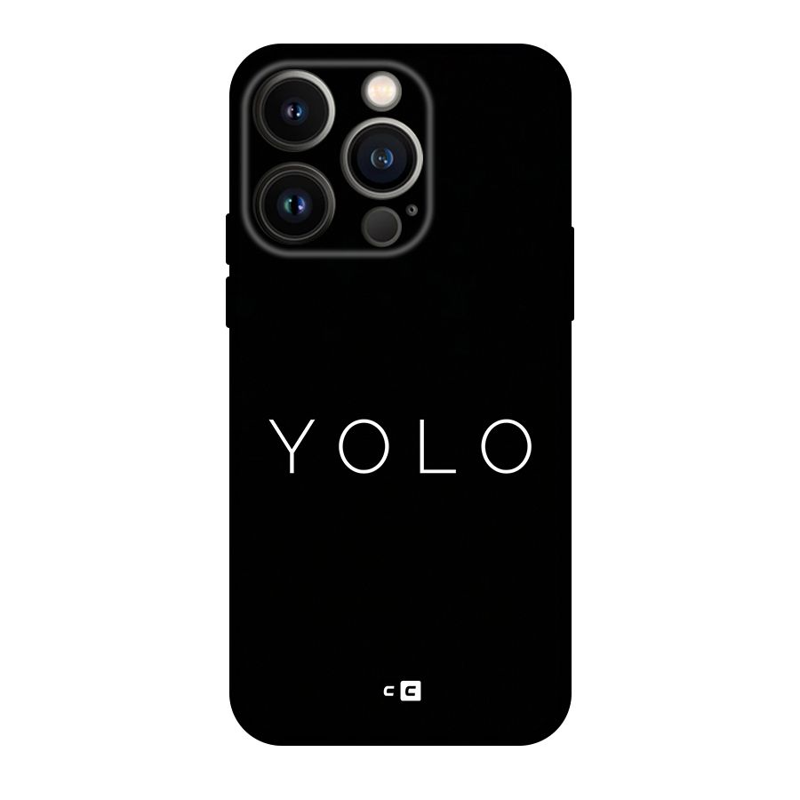 Yolo Is Truth Original Polycarbonate Back Case for iPhone 14 Pro