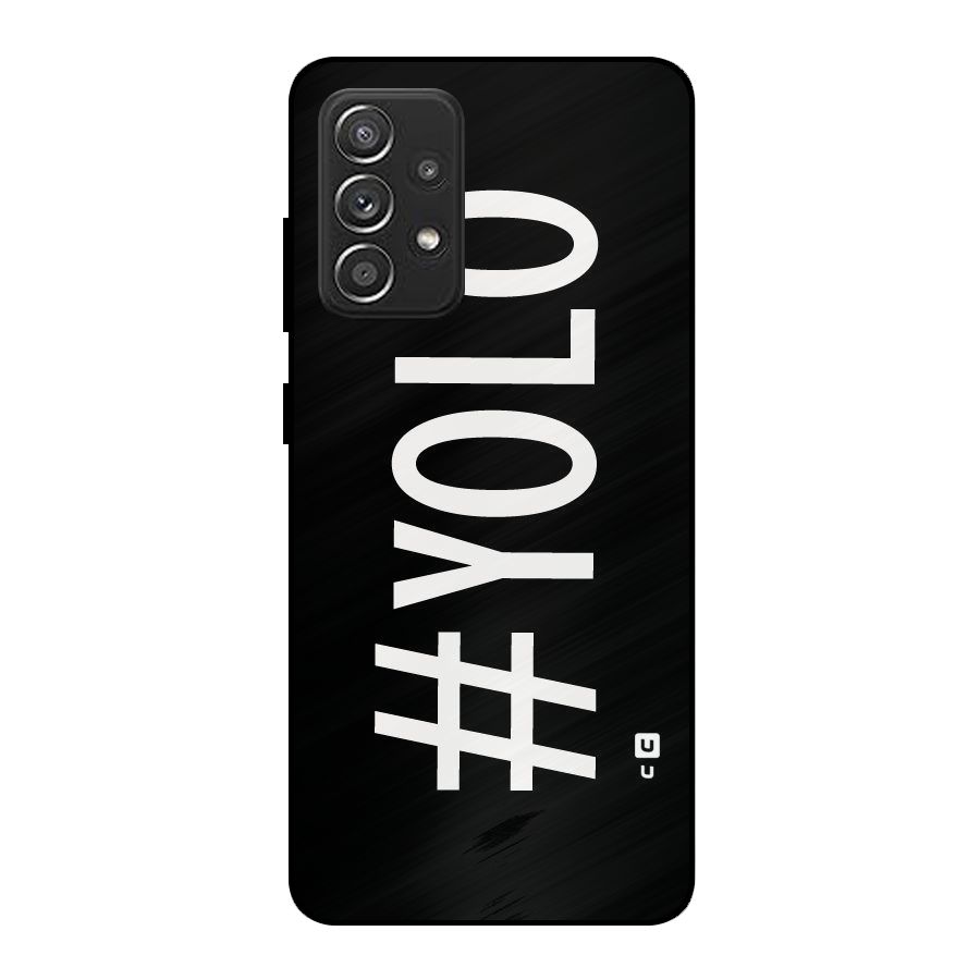 Yolo Metal Back Case for Galaxy A52s 5G