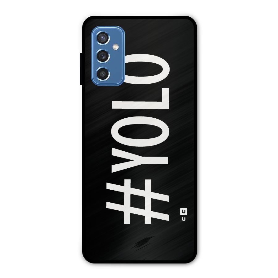 Yolo Metal Back Case for Galaxy M52 5G