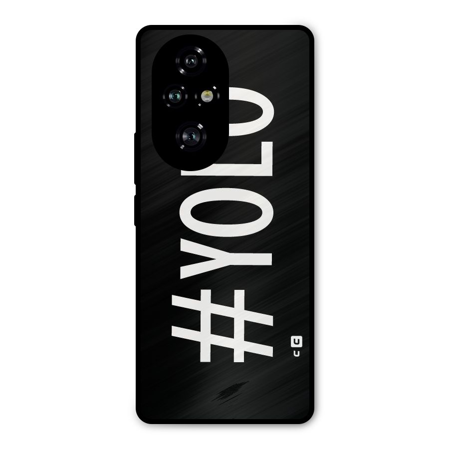 Yolo Metal Back Case for Honor 200 Pro
