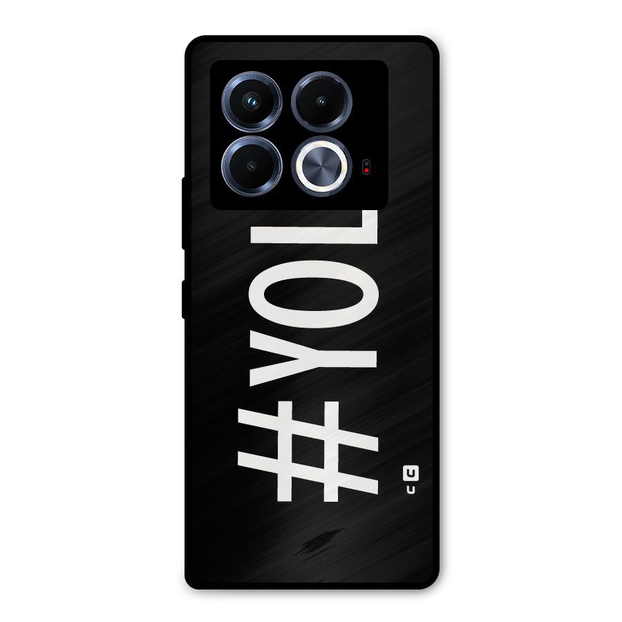 Yolo Metal Back Case for Infinix Note 40 5G