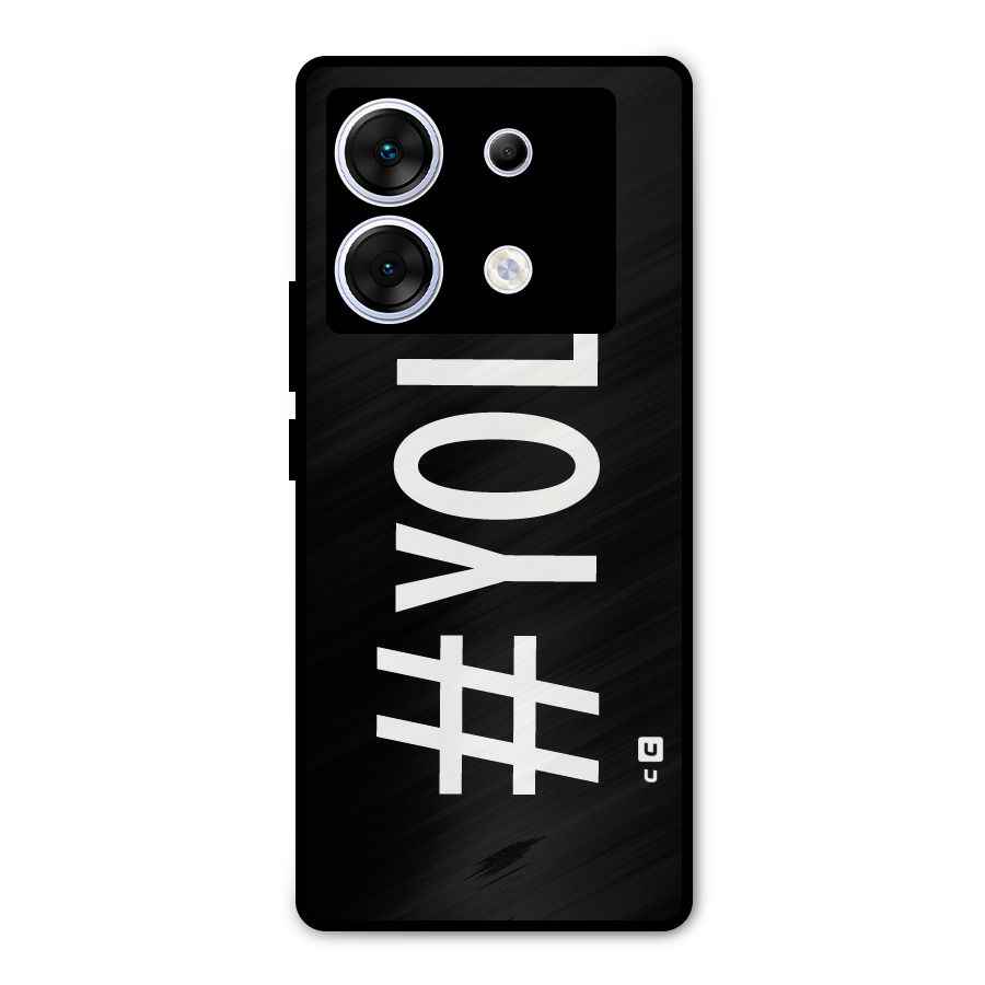 Yolo Metal Back Case for Infinix Zero 30 5G