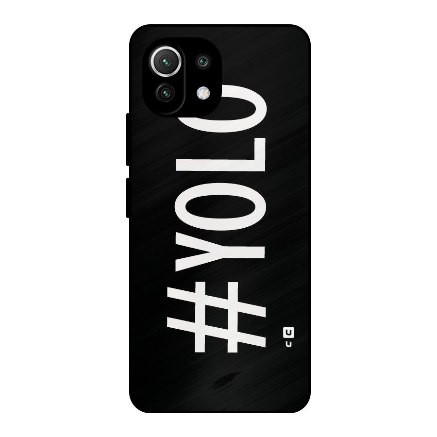 Yolo Metal Back Case for Mi 11 Lite NE 5G