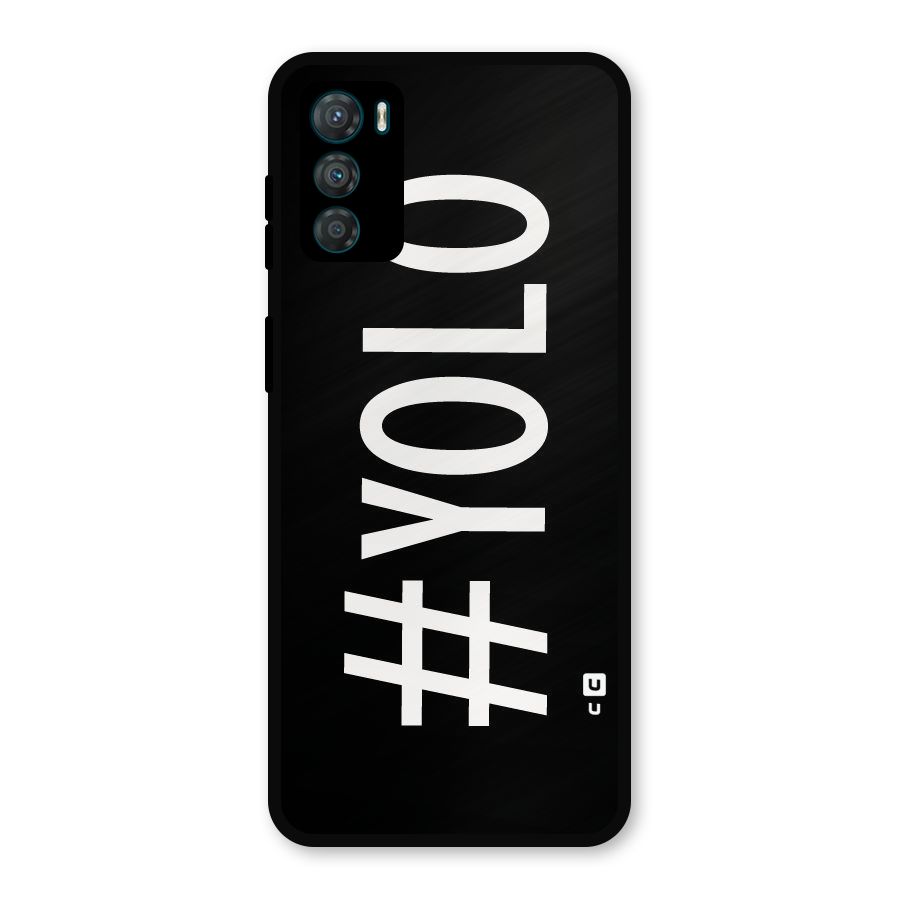 Yolo Metal Back Case for Moto G42