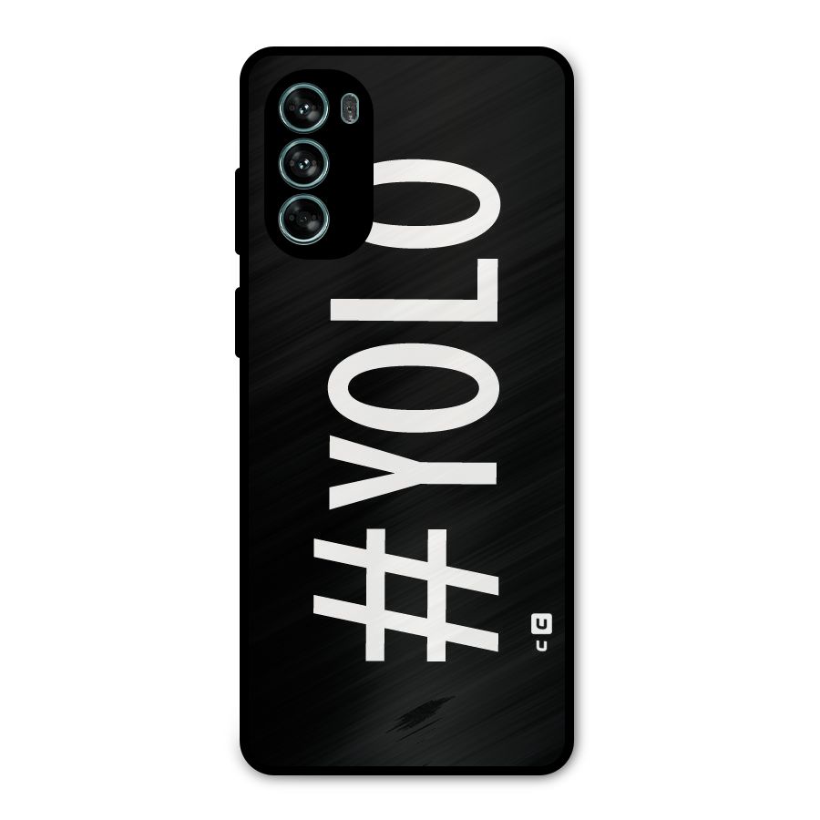 Yolo Metal Back Case for Moto G62