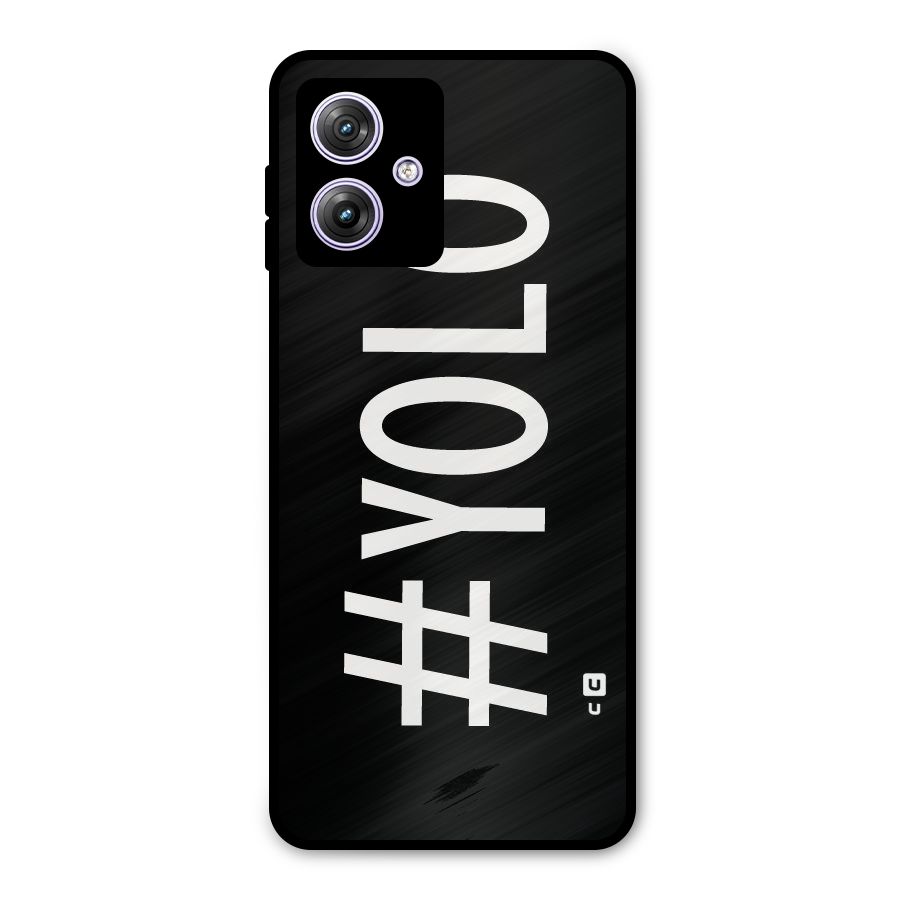 Yolo Metal Back Case for Moto G64