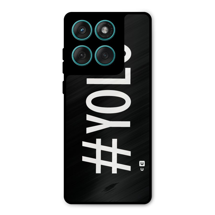 Yolo Metal Back Case for Motorola Edge 60 Fusion