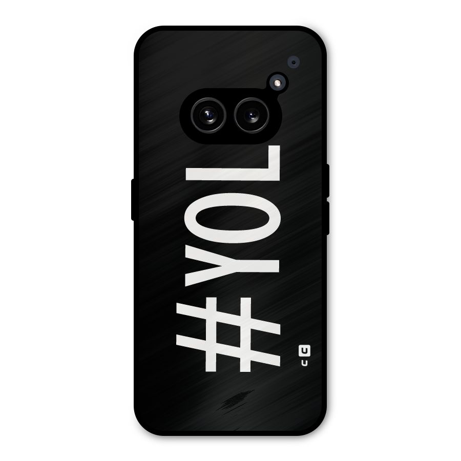 Yolo Metal Back Case for Nothing Phone 2a Plus