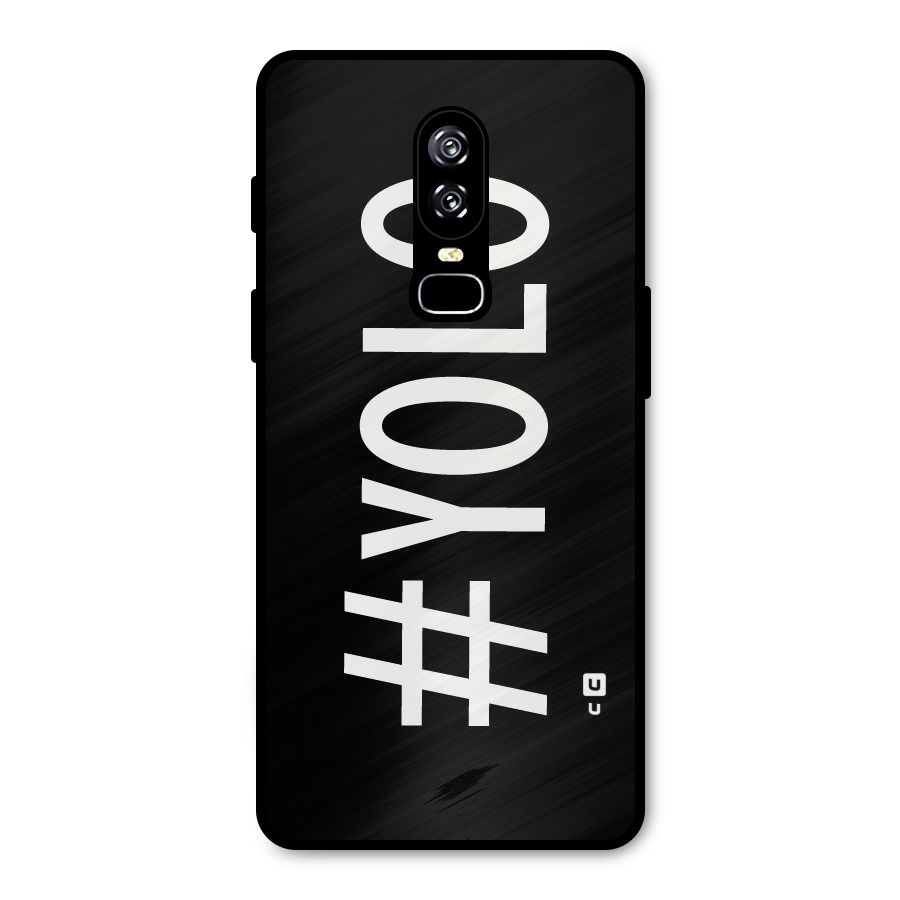 Yolo Metal Back Case for OnePlus 6