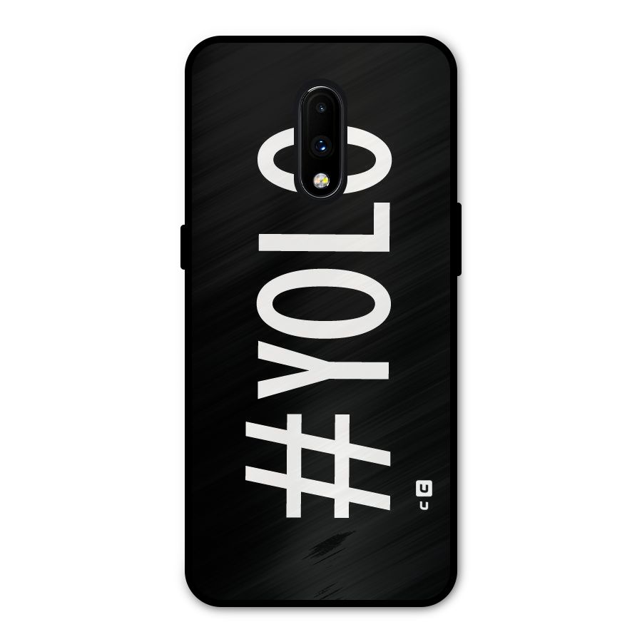 Yolo Metal Back Case for OnePlus 7