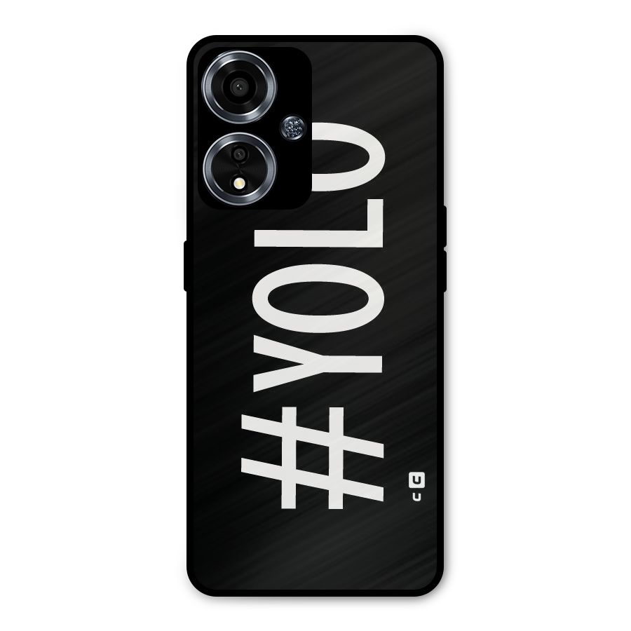 Yolo Metal Back Case for Oppo A59