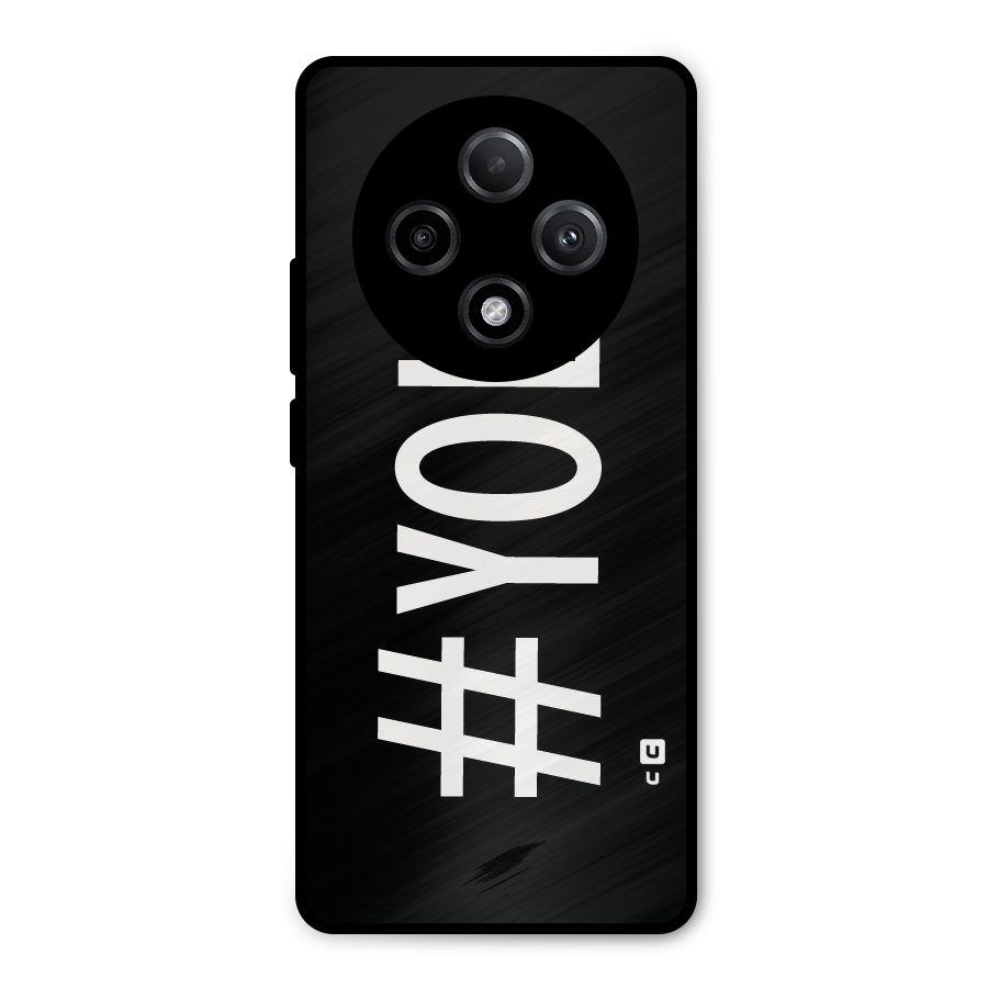 Yolo Metal Back Case for Oppo F27 Pro Plus