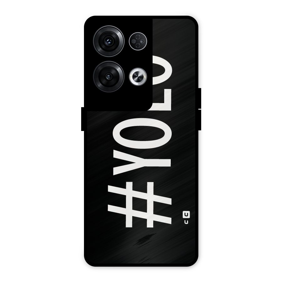 Yolo Metal Back Case for Oppo Reno8 Pro 5G