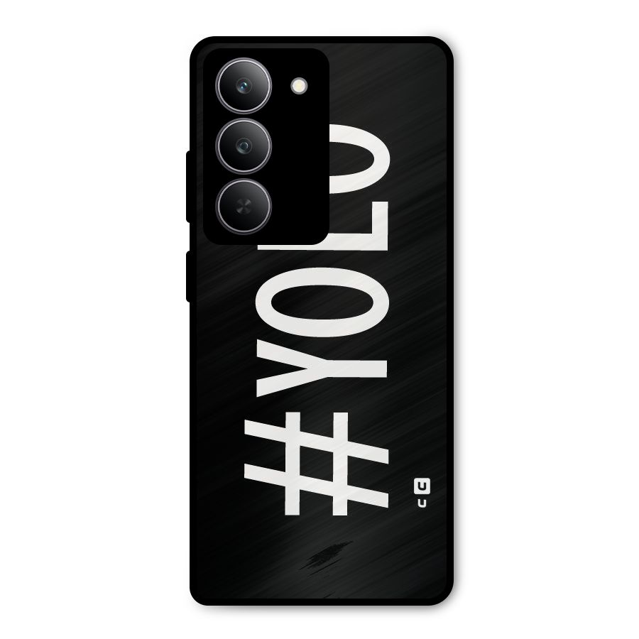 Yolo Metal Back Case for Realme 14x