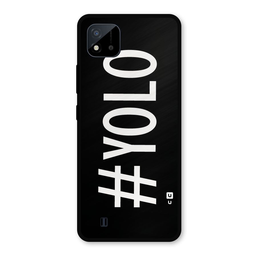 Yolo Metal Back Case for Realme C11 2021
