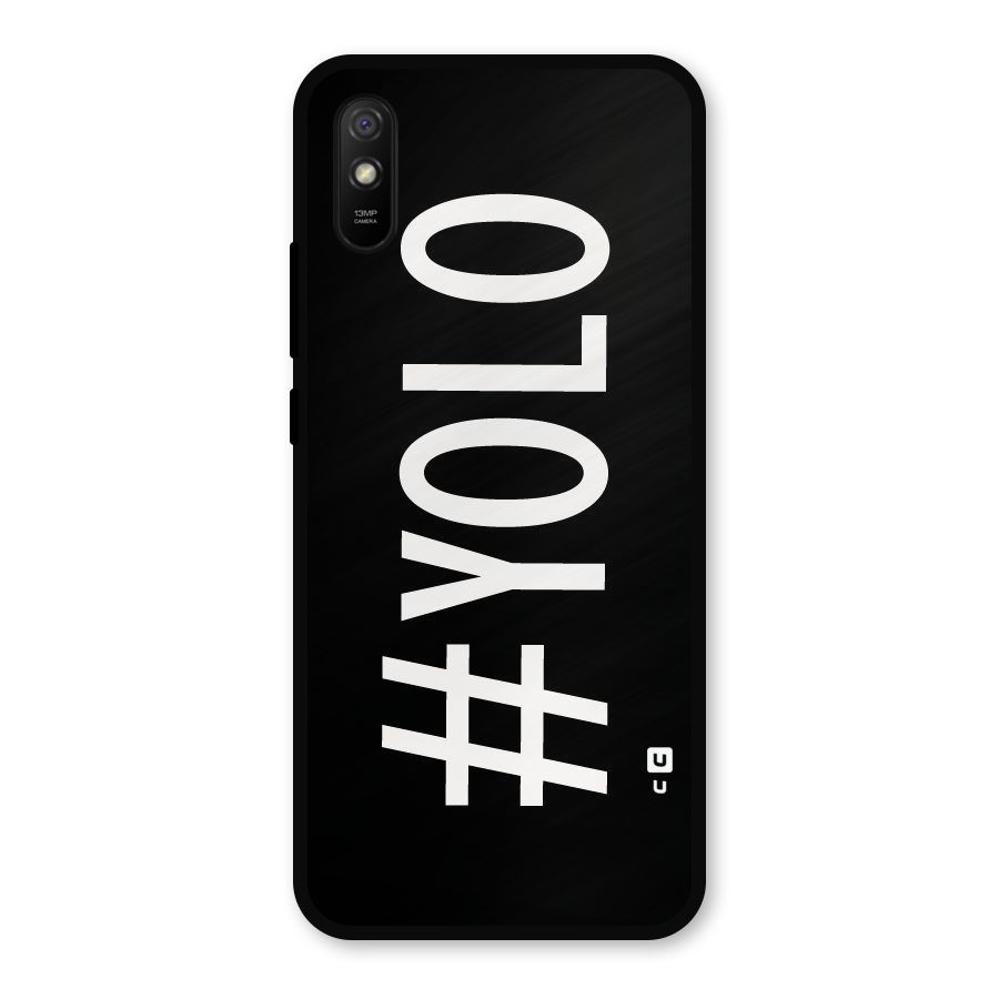 Yolo Metal Back Case for Redmi 9a