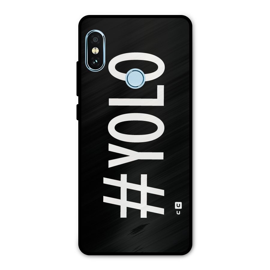 Yolo Metal Back Case for Redmi Note 5 Pro