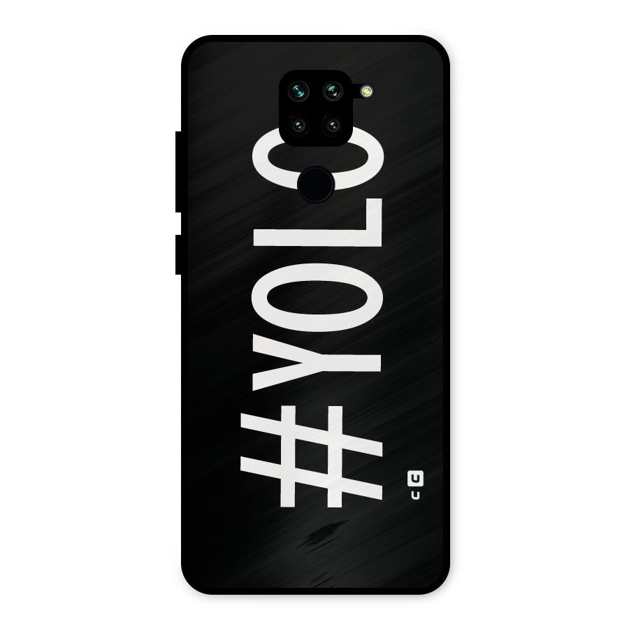 Yolo Metal Back Case for Redmi Note 9